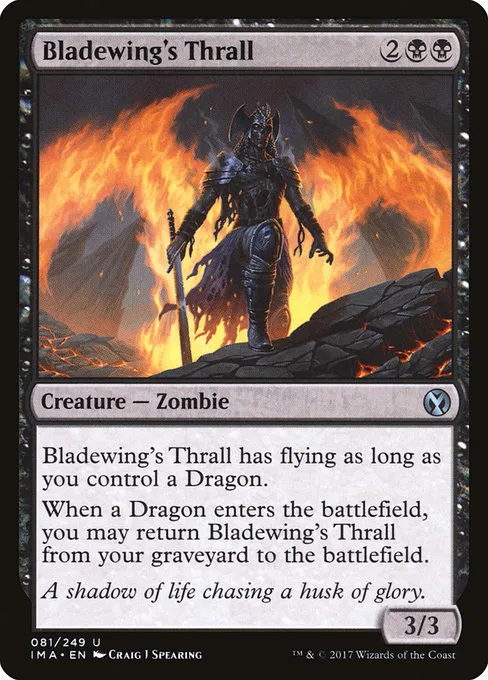 Bladewing's Thrall · Iconic Masters 81/249
