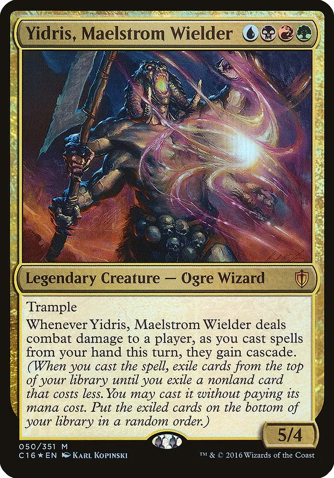 Yidris, Maelstrom Wielder · Commander 2016 Oversized 50/5