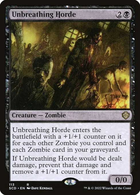 Unbreathing Horde · Starter Commander Decks 113/352