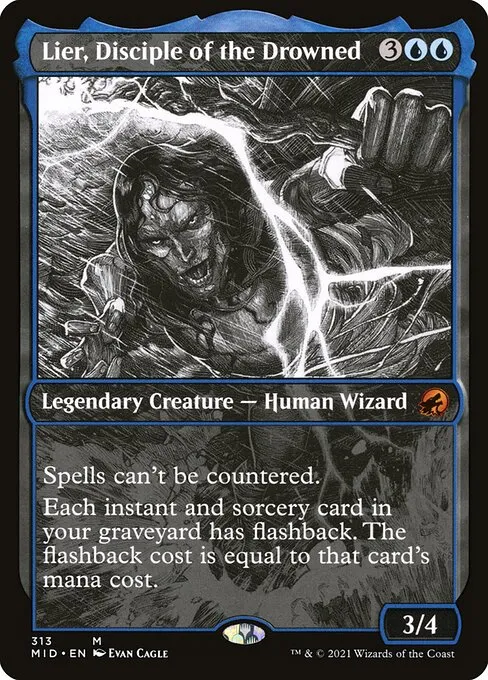 Lier, Disciple of the Drowned · Innistrad: Midnight Hunt 313/399