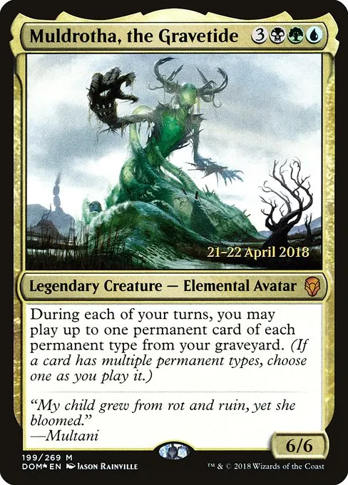 Muldrotha, the Gravetide · Dominaria Promos 199s/118
