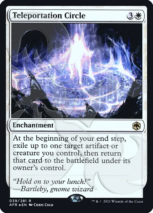Teleportation Circle · Adventures in the Forgotten Realms Promos 39a/241