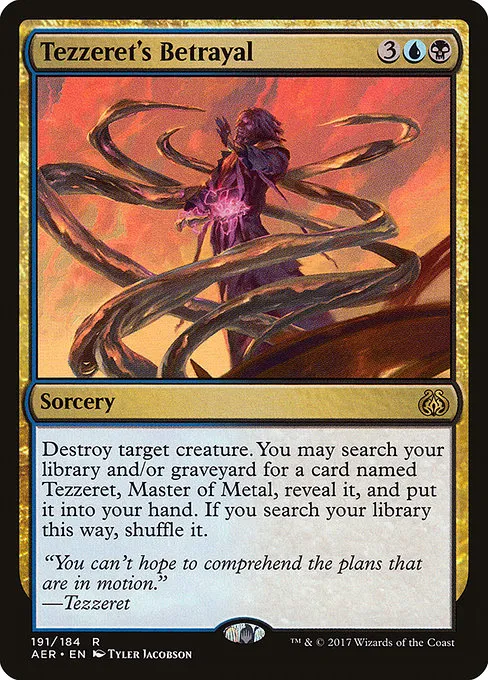 Tezzeret's Betrayal · Aether Revolt 191/197