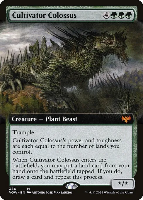 Cultivator Colossus · Innistrad: Crimson Vow 386/423