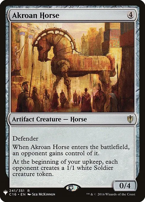 Akroan Horse · The List C16-241/5050