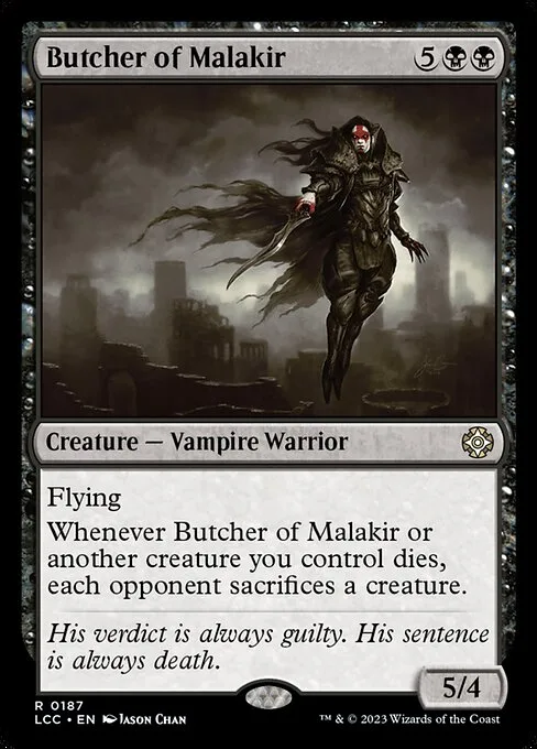 Butcher of Malakir · The Lost Caverns of Ixalan Commander 187/370