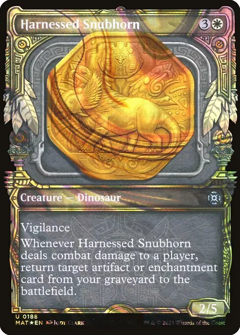 Harnessed Snubhorn · March of the Machine: The Aftermath 188/230