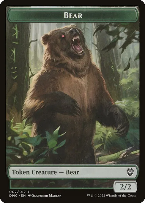 Bear · Dominaria United Commander Tokens 7/12