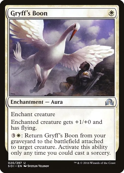 Gryff's Boon · Shadows over Innistrad 20/302