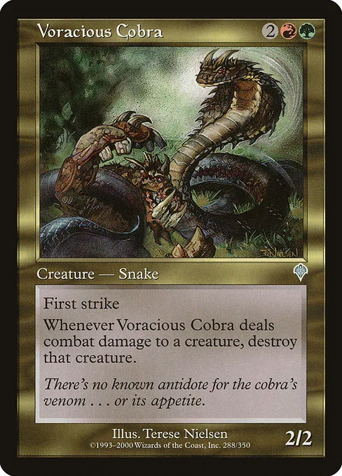 Voracious Cobra · Invasion 288/354
