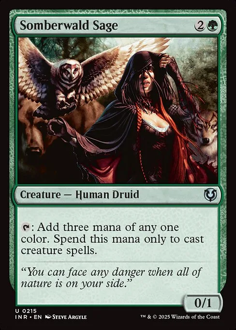 Somberwald Sage · Innistrad Remastered 215/495