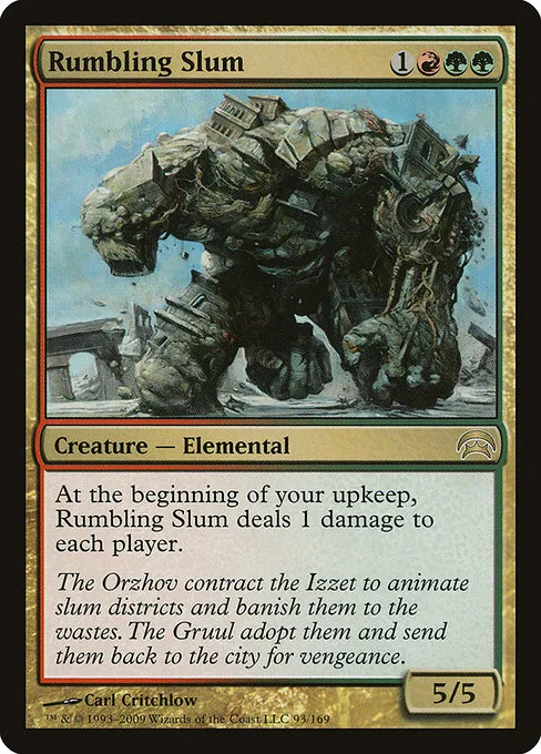 Rumbling Slum · Planechase 93/169