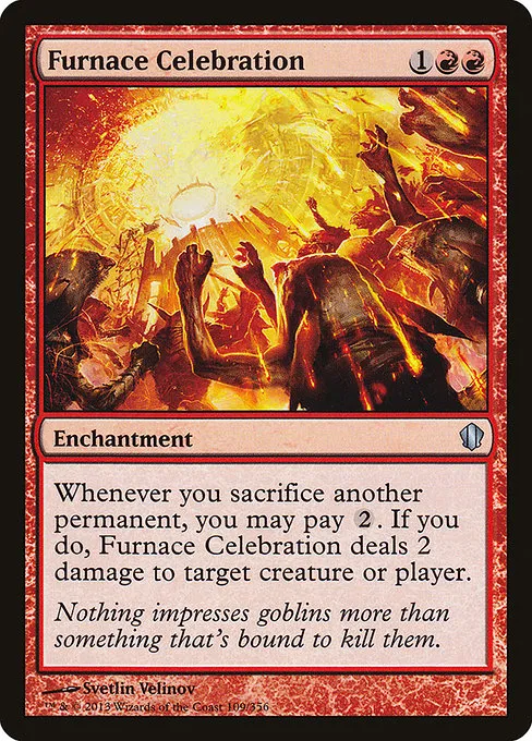 Furnace Celebration · Commander 2013 109/356