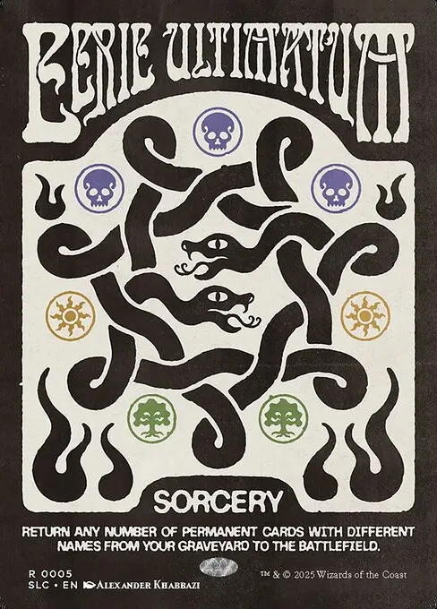 Eerie Ultimatum · Secret Lair Countdown 5/84
