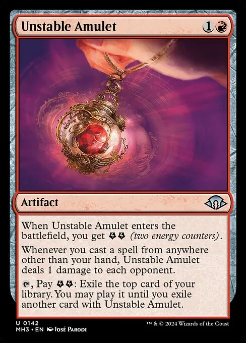 Unstable Amulet · Modern Horizons 3 142/528