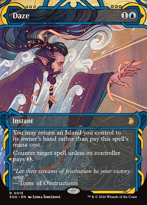 Daze · Secrets of Strixhaven Mystical Archive 15/195