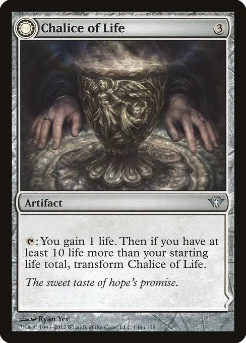 Chalice of Life // Chalice of Death · Dark Ascension 146/158