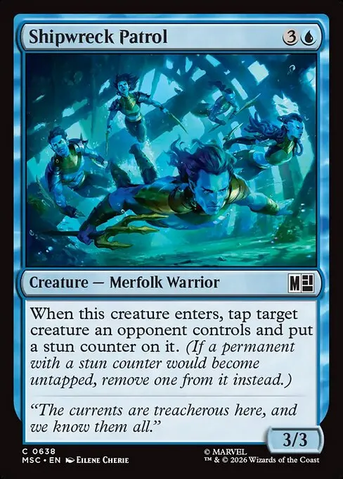 Shipwreck Patrol · Marvel Super Heroes Commander 638/9