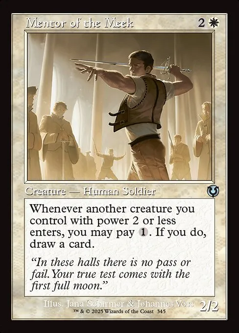 Mentor of the Meek · Innistrad Remastered 345/495