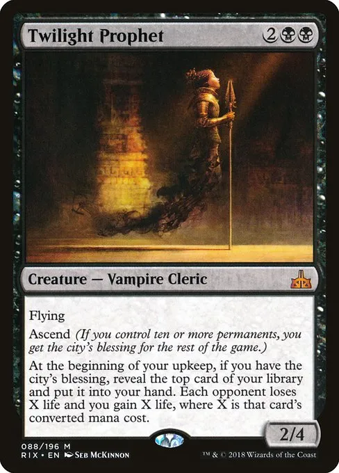 Twilight Prophet · Rivals of Ixalan 88/205