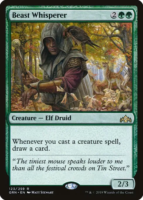 Beast Whisperer · Guilds of Ravnica 123/273