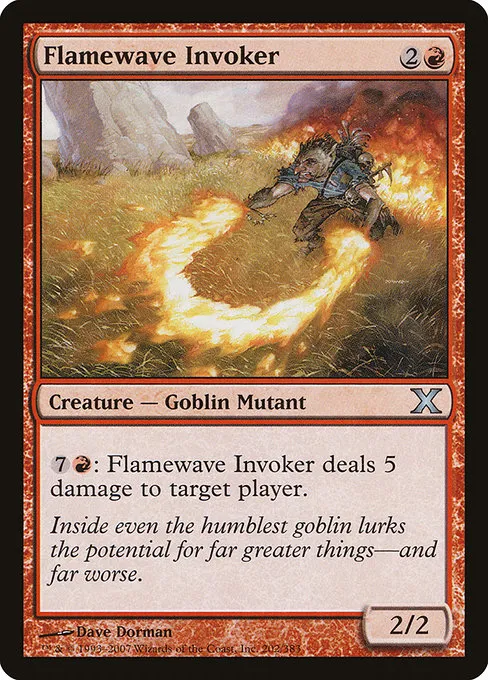 Flamewave Invoker · Tenth Edition 202/510
