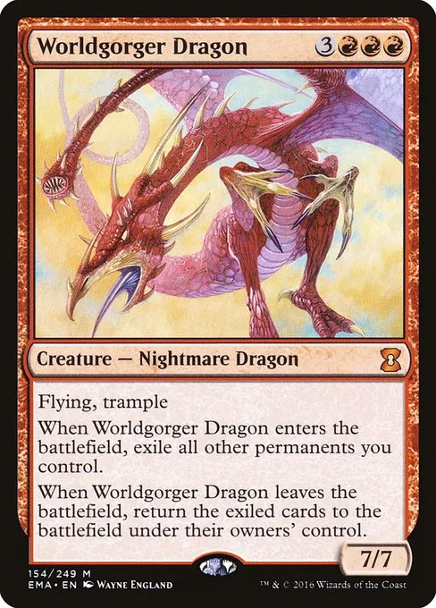Worldgorger Dragon · Eternal Masters 154/249