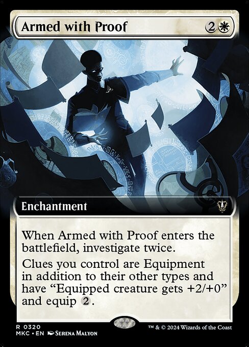Armed with Proof · Murders at Karlov Manor Commander 320/358