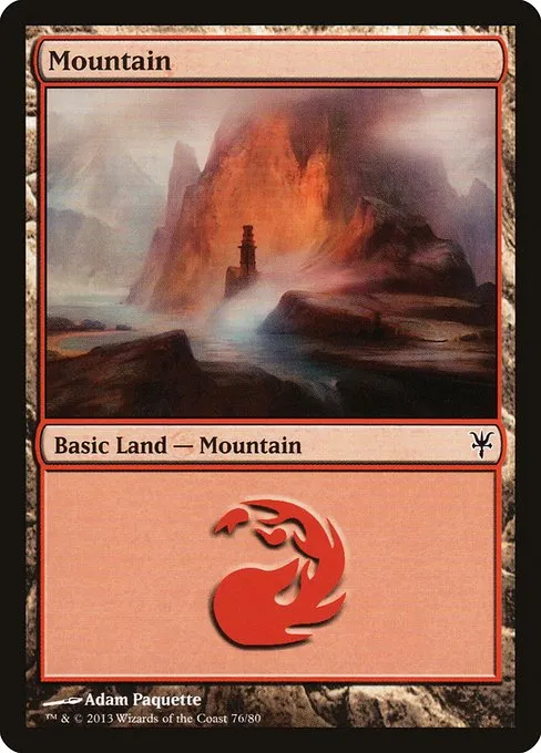 Mountain · Duel Decks: Sorin vs. Tibalt 76/80
