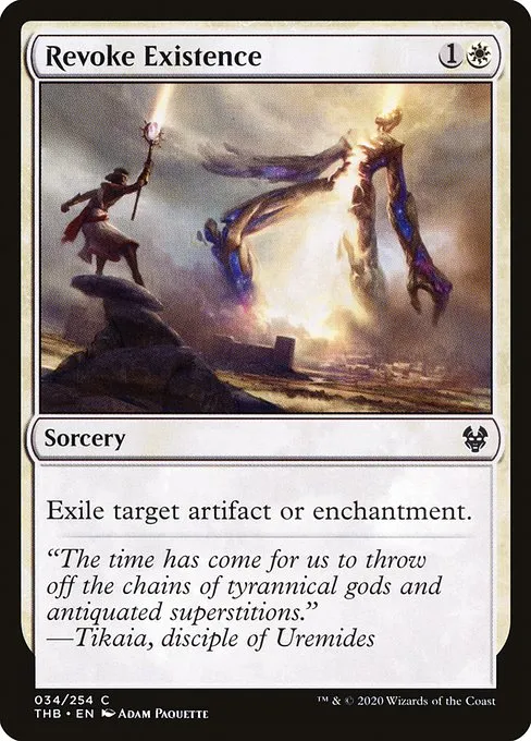 Revoke Existence · Theros Beyond Death 34/358
