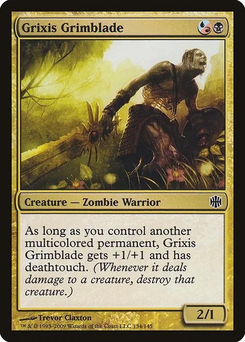 Grixis Grimblade · Alara Reborn 134/145
