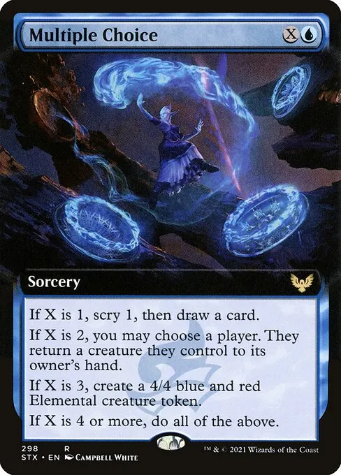 Multiple Choice · Strixhaven: School of Mages 298/393