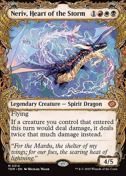 Neriv, Heart of the Storm · Tarkir: Dragonstorm 314/427