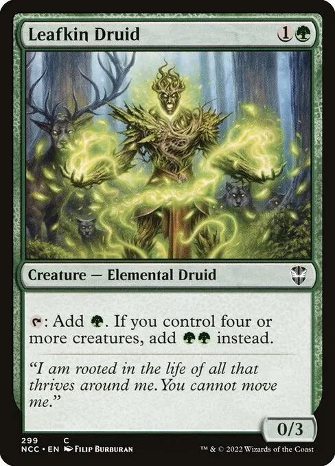 Leafkin Druid · New Capenna Commander 299/447