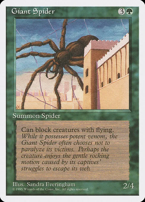 Giant Spider · Fourth Edition 249/380