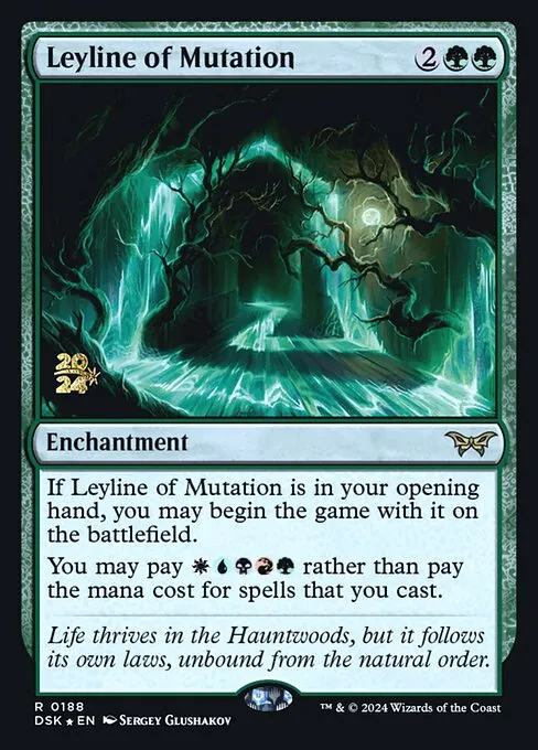 Leyline of Mutation · Duskmourn: House of Horror Promos 188s/160