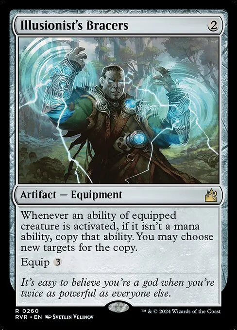 Illusionist's Bracers · Ravnica Remastered 260/531