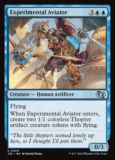Experimental Aviator · Foundations Jumpstart 309/779