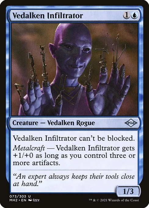 Vedalken Infiltrator · Modern Horizons 2 73/493