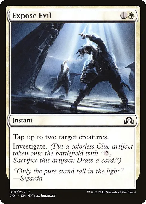 Expose Evil · Shadows over Innistrad 19/302