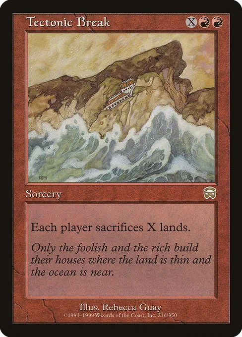 Tectonic Break · Mercadian Masques 216/350