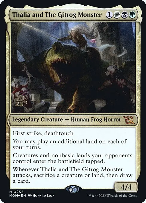 Thalia and The Gitrog Monster · March of the Machine Promos 255s/144