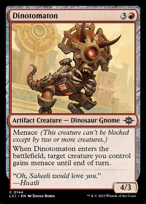Dinotomaton · The Lost Caverns of Ixalan 144/416