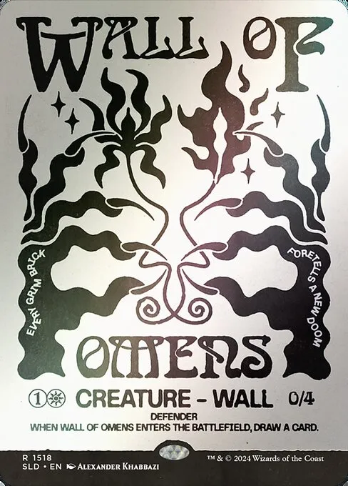 Wall of Omens · Secret Lair Drop 1518★/2547