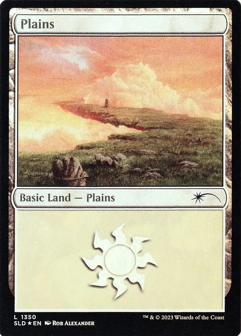 Plains · Secret Lair Drop 1350/2547