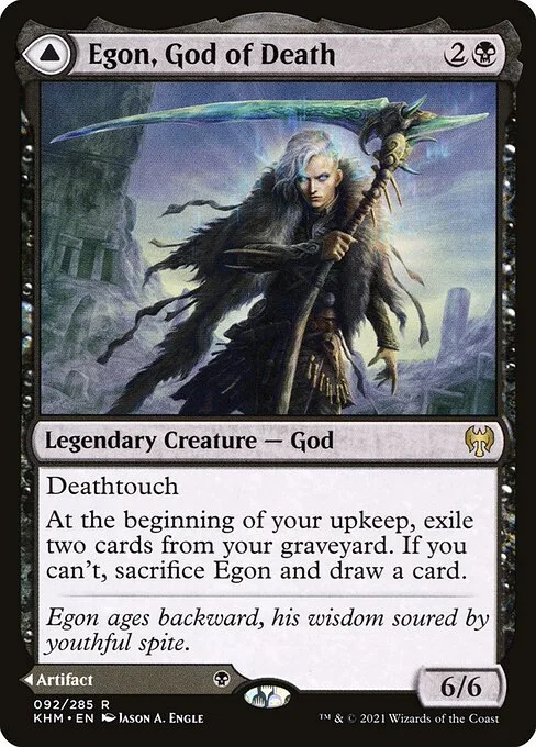 Egon, God of Death // Throne of Death · Kaldheim 92/425
