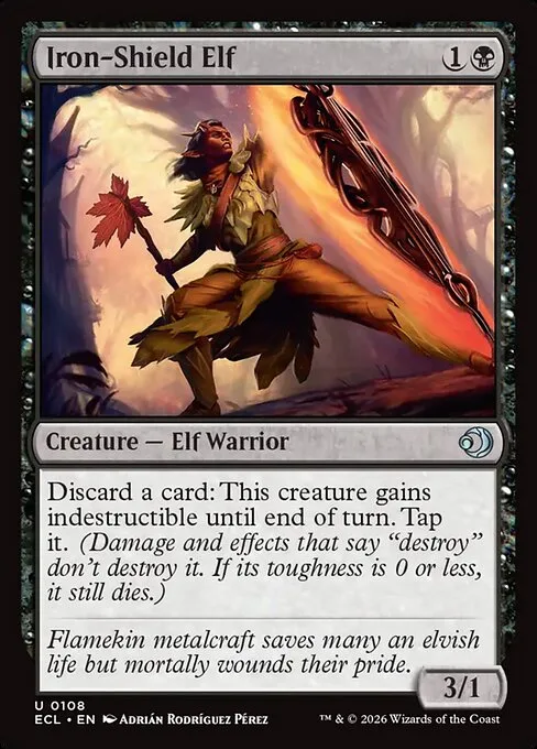 Iron-Shield Elf · Lorwyn Eclipsed 108/408
