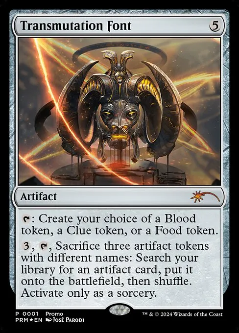 Transmutation Font · Wizards Play Network 2024 11/18
