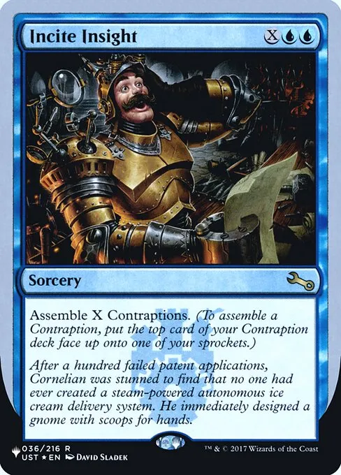 Incite Insight · The List (Unfinity Foil Edition) 16/62