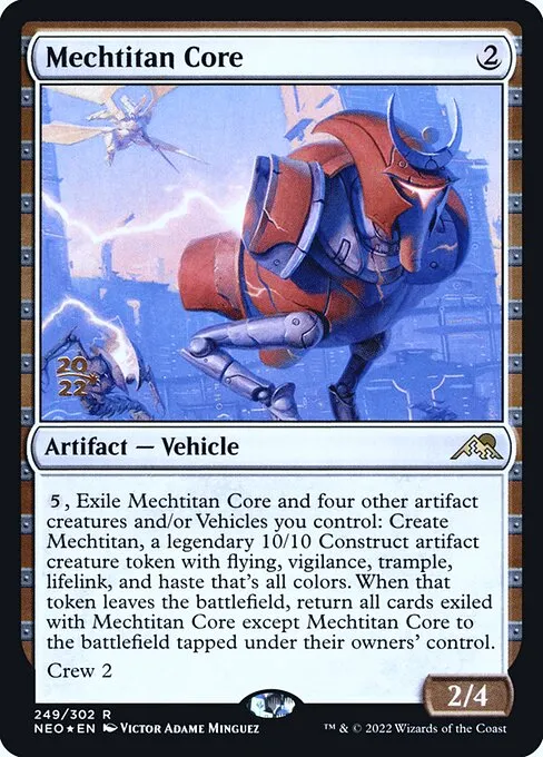 Mechtitan Core · Kamigawa: Neon Dynasty Promos 249s/148